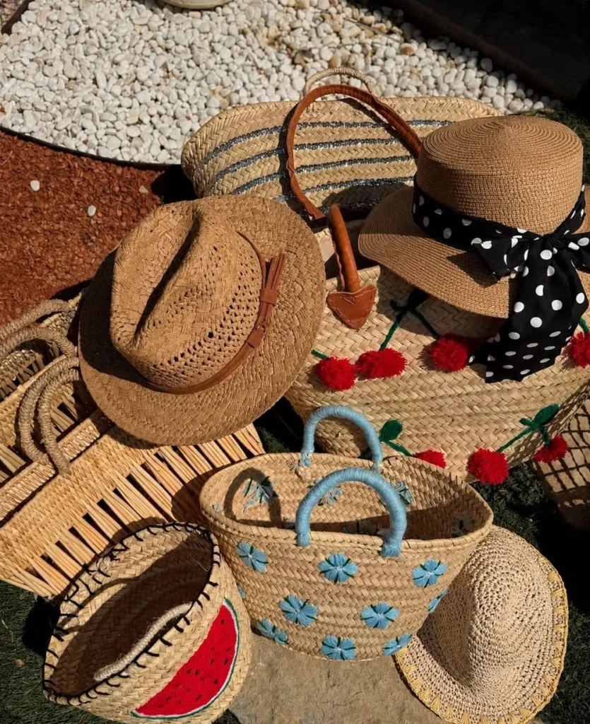 Paniers en osier et accessoires déco au Comptoir de la Vallée